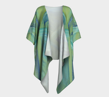 Load image into Gallery viewer, Green Draped Kimono
