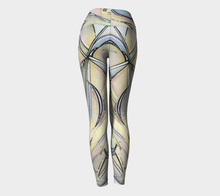 Load image into Gallery viewer, Shattered Heart Yoga Leggings
