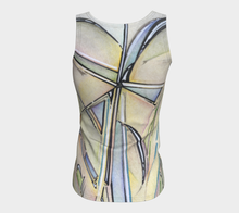 Load image into Gallery viewer, Shattered Heart Fitted Tank Top (Regular)

