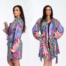 Load image into Gallery viewer, Garden Party Dressing Robe (Small)
