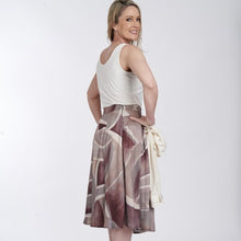 Load image into Gallery viewer, Metallic Crepe Skirt
