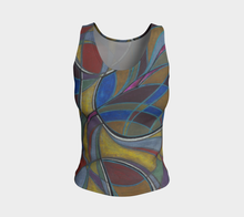 Load image into Gallery viewer, Ribbon in the Sky Fitted Tank Top (Regular)
