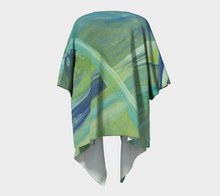 Load image into Gallery viewer, Green Draped Kimono
