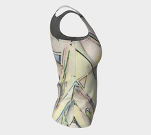 Load image into Gallery viewer, Shattered Heart Fitted Tank Top (Regular)
