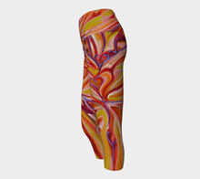 Load image into Gallery viewer, Divine Inspiration Yoga Capris
