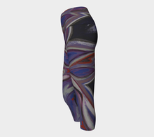 Load image into Gallery viewer, Resurrected Hearts Yoga Capris
