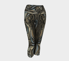 Load image into Gallery viewer, Misty Trees Yoga Capris
