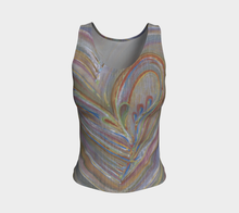 Load image into Gallery viewer, Take Flight, Butterfly! Fitted Tank Top (Regular)
