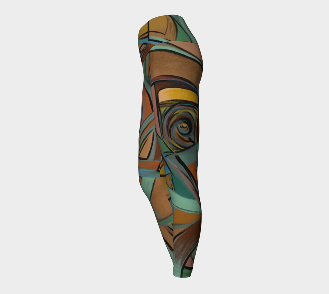 Pinball Yoga Leggings