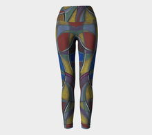 Load image into Gallery viewer, Ribbon in the Sky Yoga Leggings
