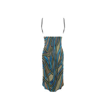 Load image into Gallery viewer, Ingrained Spaghetti Strap Backless Beach Dress
