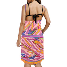 Load image into Gallery viewer, My Funny Valentine Spaghetti Strap Backless Beach Dress

