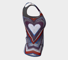 Load image into Gallery viewer, Love Letter Fitted Tank Top (Long)
