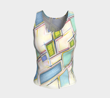 Load image into Gallery viewer, Rung by Rung Fitted Tank Top (Regular)
