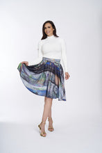 Load image into Gallery viewer, Remnants Pleated Midi Skirt (Small)
