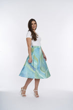 Load image into Gallery viewer, Green Crepe Skirt (Medium)
