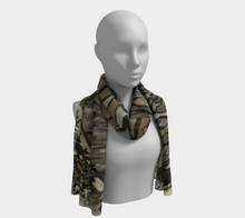 Load image into Gallery viewer, Misty Trees Long Scarf
