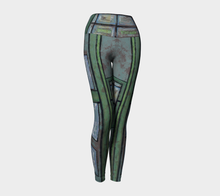 Load image into Gallery viewer, Green Gaze Yoga Leggings
