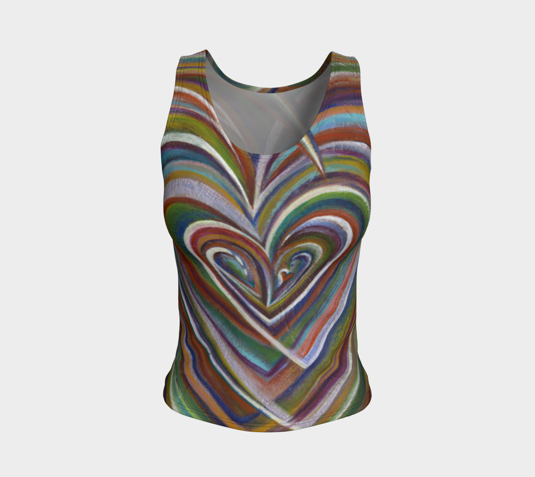 Change of Heart Fitted Tank (Regular)