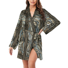 Load image into Gallery viewer, Misty Trees Dressing Robe
