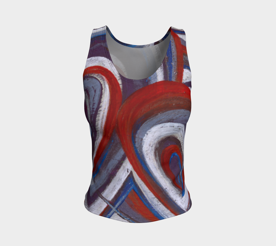 Love Letter Fitted Tank Top (Regular)