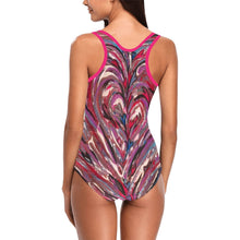 Load image into Gallery viewer, A New Heart Swim Tank Top (One-Piece) Swimsuit with Beach Wrap (Large)
